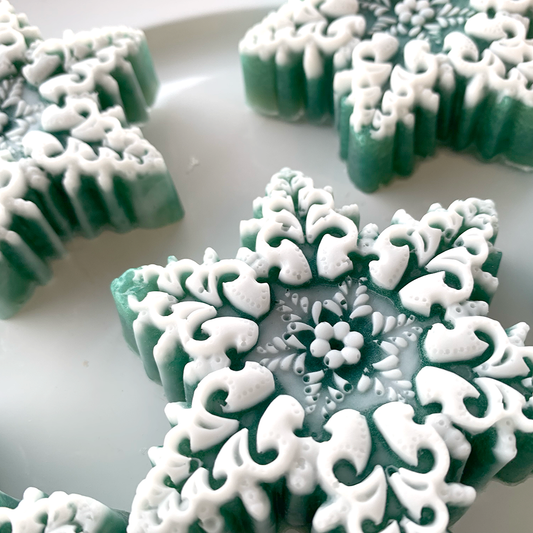 Balsam & Cedar Snowflake Soap